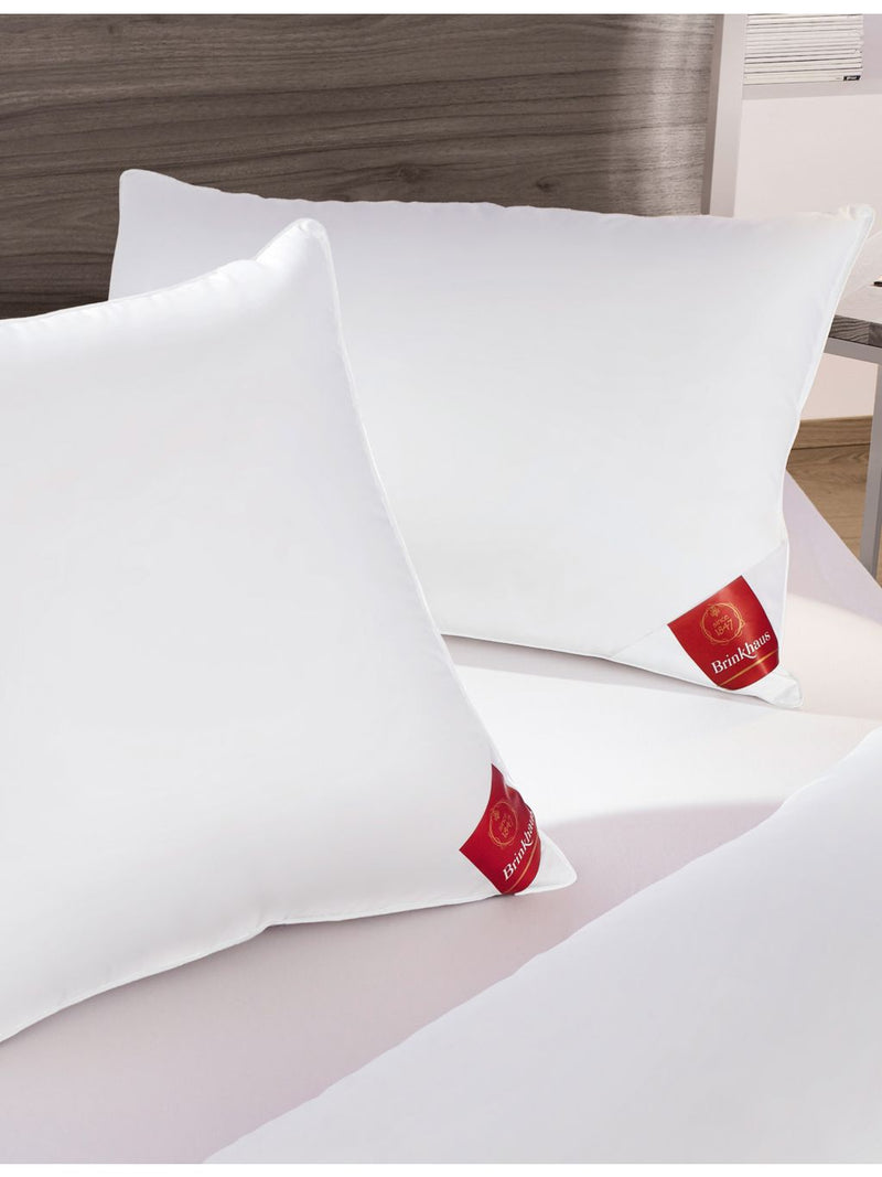 Brinkhaus goose down pillow, soft and firm sides - British product