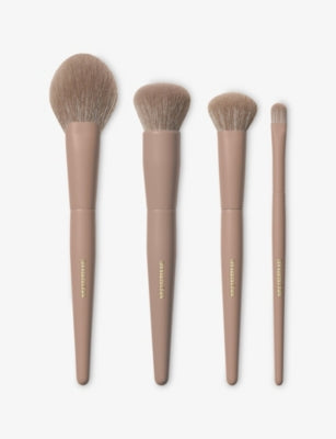 Morphe Iced Mocha 4-piece face brush set - British product