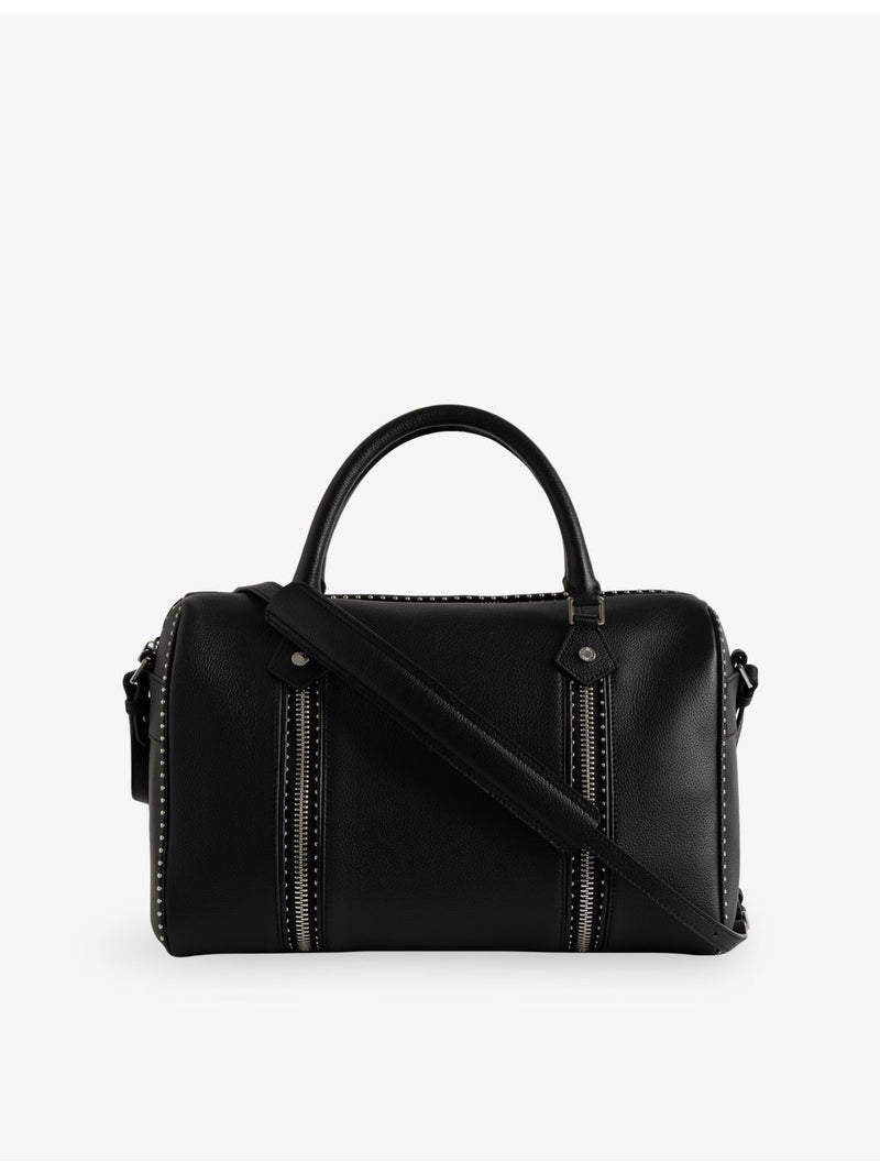Zadig Voltaire leather bowling bag Sunny medium, UK version