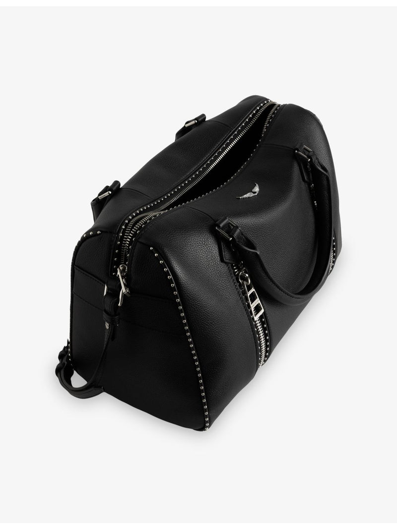 Zadig Voltaire leather bowling bag Sunny medium, UK version