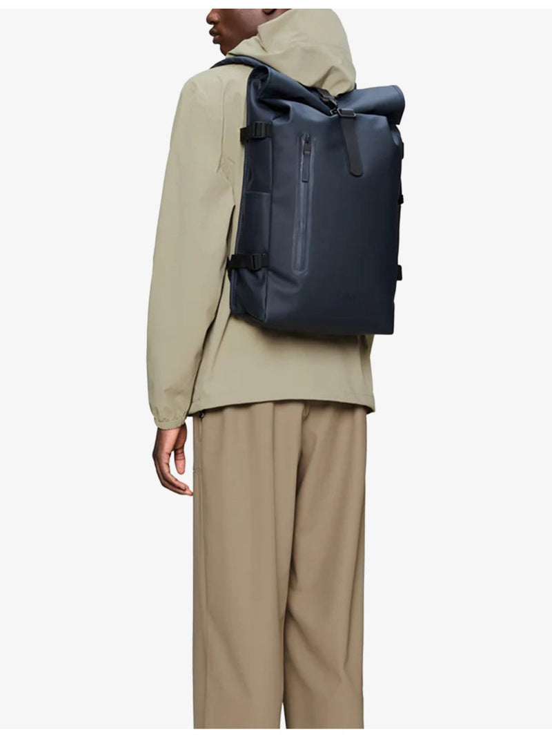 Rains rolltop large backpack, imported from the UK