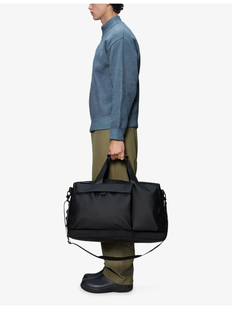 Rains Otaru coated weekend bag in polyester, UK version