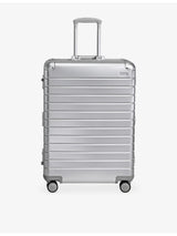 selfridges Away The Large Aluminium Edition Suitcase 73.6cm- Buy online at McGrocer