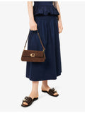 Coach Jet suede shoulder bag 24.8cm wide, UK version