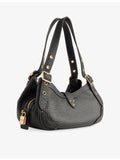 Coach Drifter three-compartment leather shoulder bag, UK version