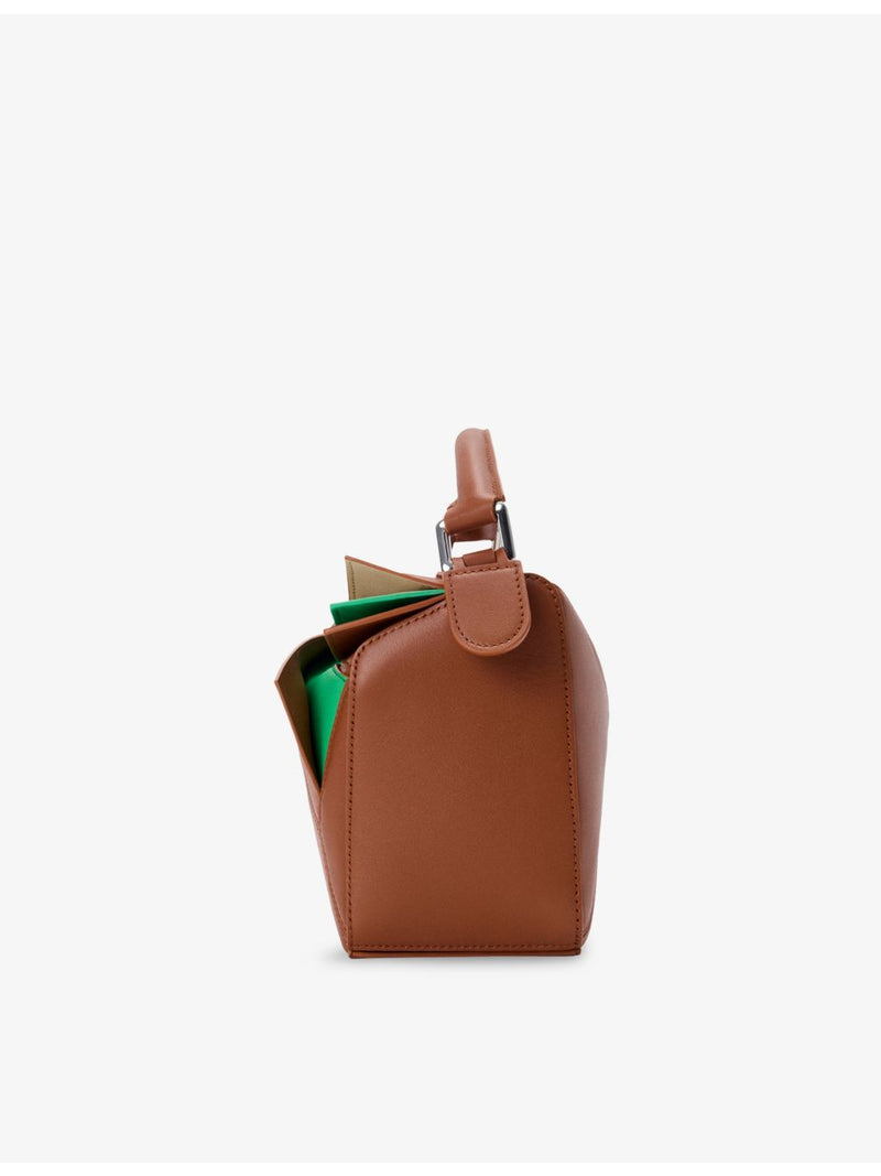 Loewe Puzzle Layers Small leather top-handle bag (British brand)