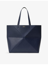 selfridges Loewe Puzzle Fold Large Leather Tote Bag- Buy online at McGrocer