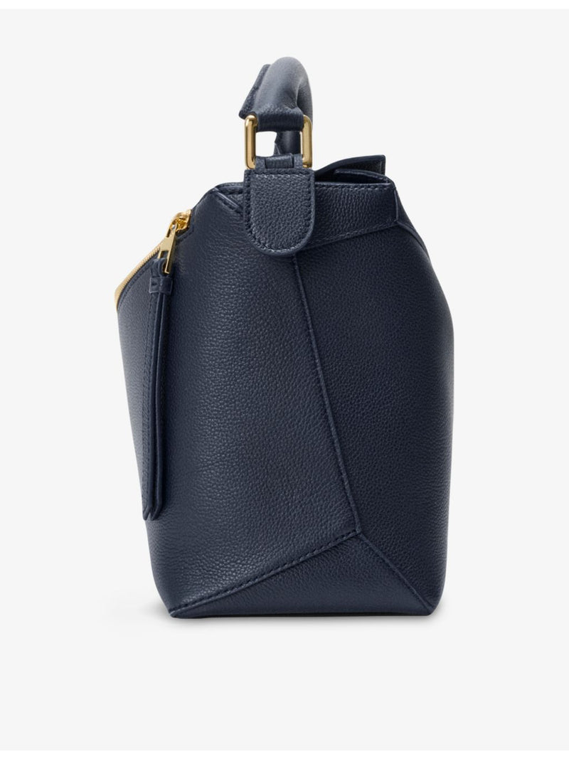 Loewe Puzzle Edge medium leather top-handle bag (British brand)