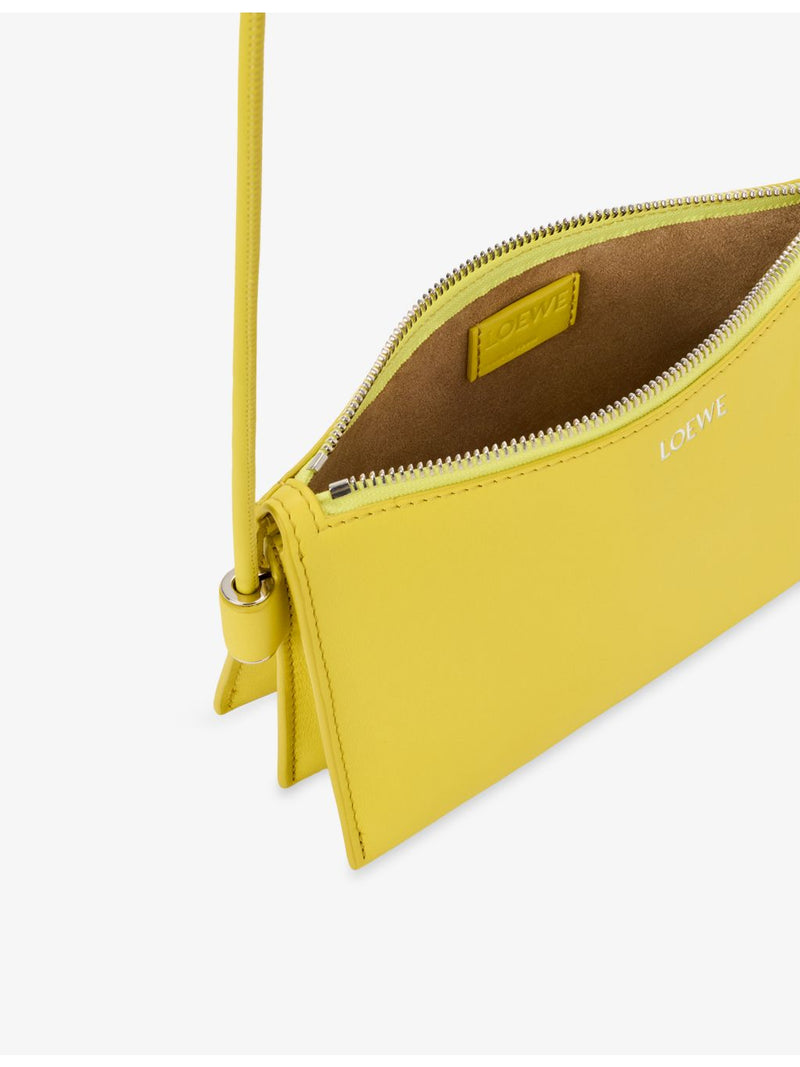 Loewe Joya nappa leather pouch with adjustable strap - British product