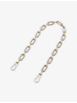 selfridges Loewe Donut Oval-Link Metal Chain Necklace 30cm- Buy online at McGrocer
