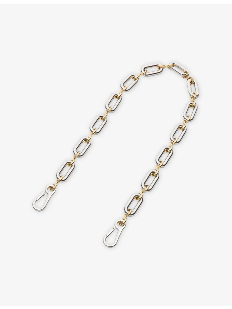 Loewe polished brass oval-link chain 30cm, UK version