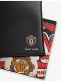 Paul Smith x Manchester United leather bi-fold wallet (British brand)