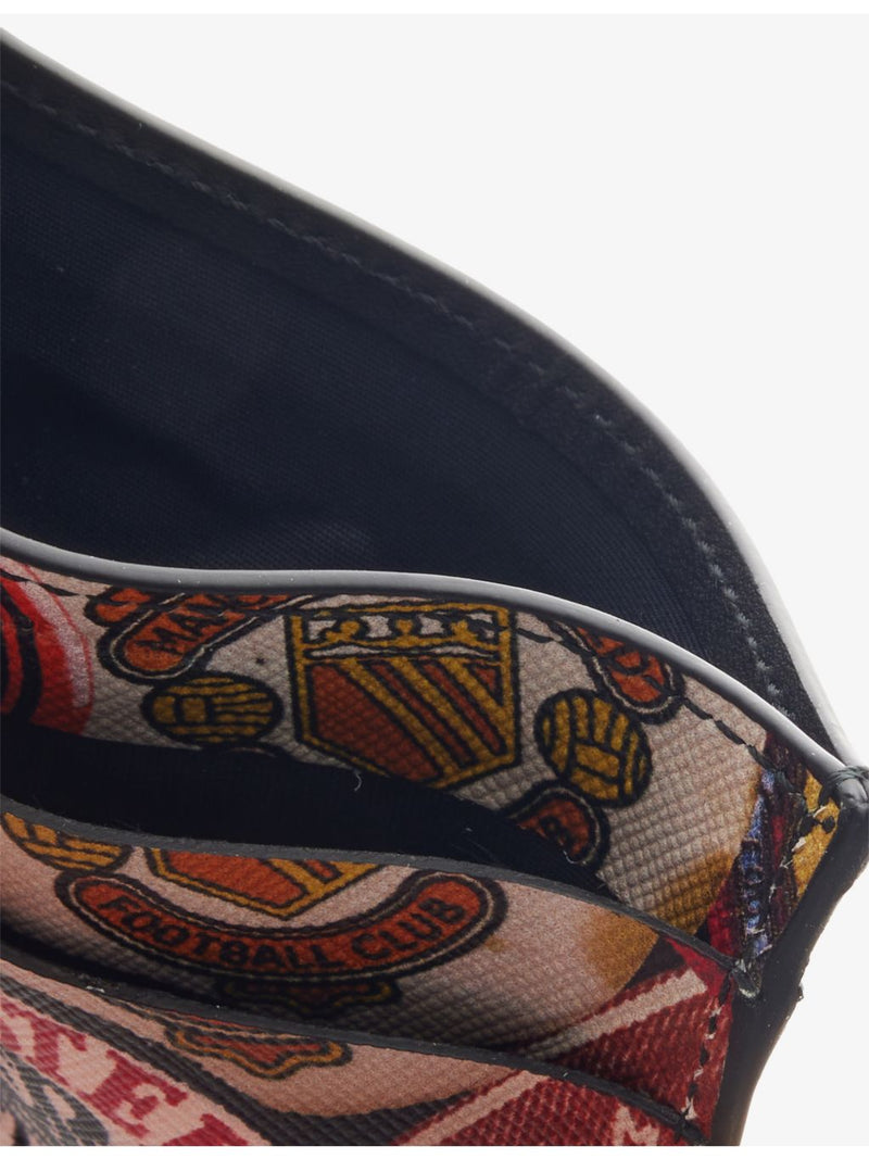 Paul Smith x Manchester United leather card holder (British brand)