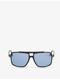 Tom Ford FT1177 Kemp square-frame acetate sunglasses, imported from the UK