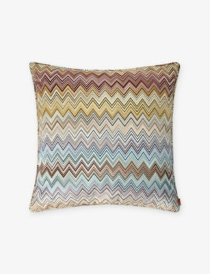 Missoni Home Jarris Zigzag Cotton Cushion 60cm x 60cm
