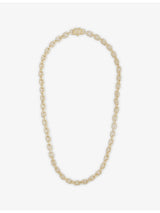 selfridges Valentina Iced 18ct Gold Plated Chain- Buy online at McGrocer