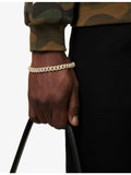 18ct gold plated Cuban bracelet 85mm - British product