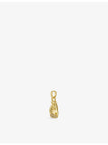 Boxing glove pendant 18ct gold-plated with cubic zirconia, UK version