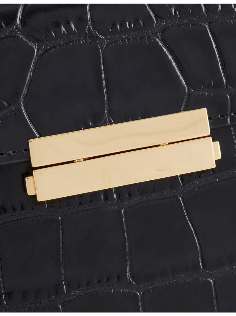 TOTEME mini lizard-effect leather cross-body bag - British product