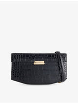 selfridges TOTEME Clip Mini Lizard-Effect Leather Cross-Body Bag- Buy online at McGrocer