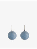Annika Inez angelite drop earrings in 925 sterling silver, UK version