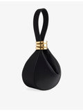AMANU Mini Zambia satin pouchette bag - British product