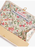 Olympia Le-Tan embroidered book clutch bag, imported from the UK