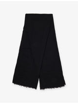 selfridges Rick Owens Emily Wool Silk Cashmere Scarf 140 x 200 cm- Buy online at McGrocer