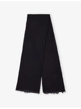 selfridges Rick Owens Giglio Wool And Cashmere Scarf 200cm x 127cm- Buy online at McGrocer