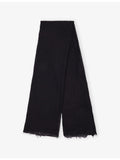 Rick Owens Giglio wool cashmere scarf 200cm, imported from the UK