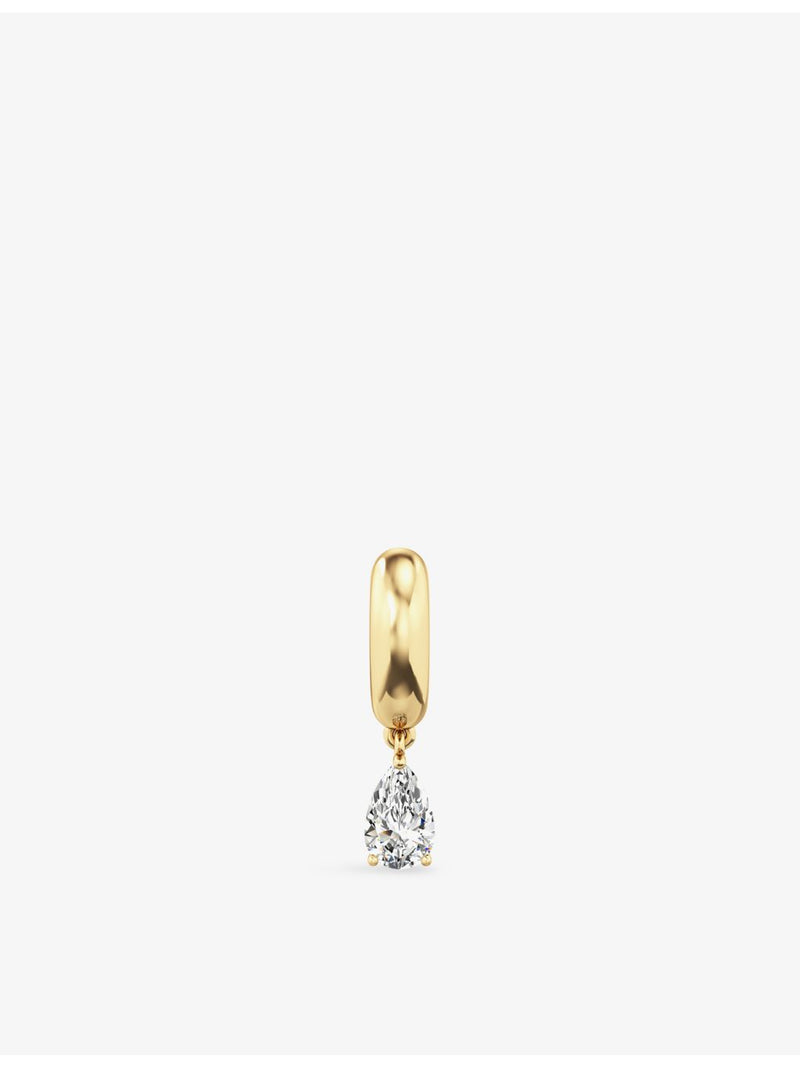 PHORIA pear drop ear cuff 18ct gold vermeil sterling silver, imported from the UK