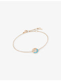 Piaget Possession rose gold turquoise diamond chain bracelet (British brand)