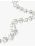 MOSQUITO rock-crystal beaded necklace 87cm drop (British brand)