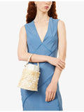 Staud Lila mini pearl oyster shell bucket bag, (British brand)