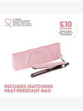 ghd Gold hair straightener in Dusted Pink, imported from the UK