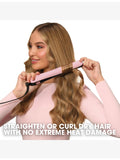 ghd Gold hair straightener in Dusted Pink, imported from the UK