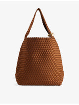 selfridges Naghedi Nomad Beaded Medium Woven Hobo Bag- Buy online at McGrocer