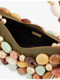 Cult Gaia Mercier mini leather clutch - British product