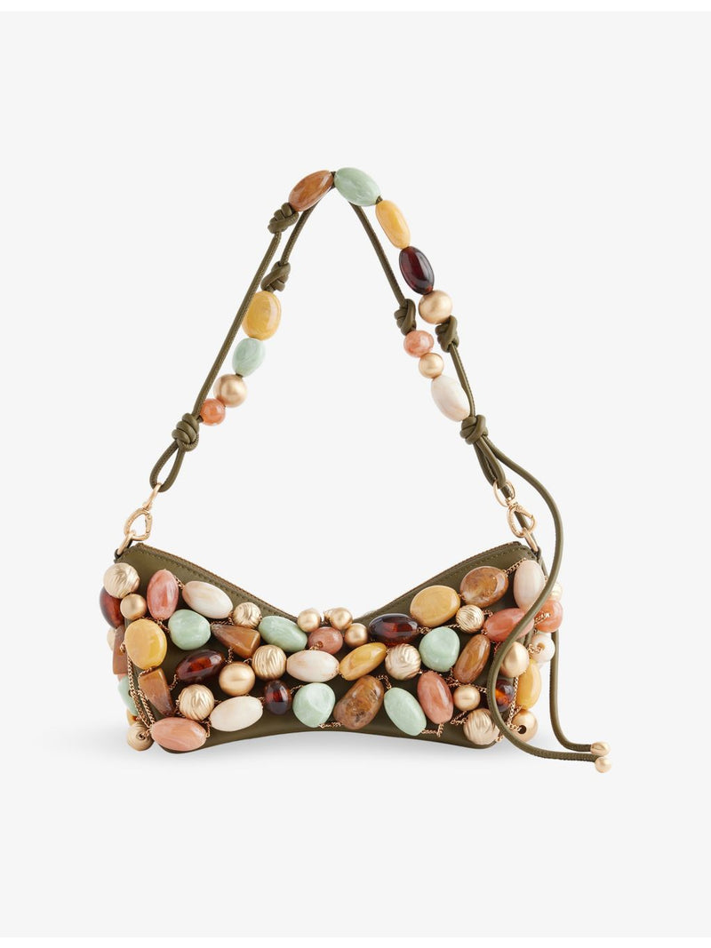Cult Gaia Mercier mini leather clutch - British product