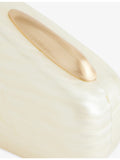 Cult Gaia Althea acrylic clutch, imported from the UK