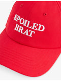 Spoiled Brat embroidered cotton cap - British product