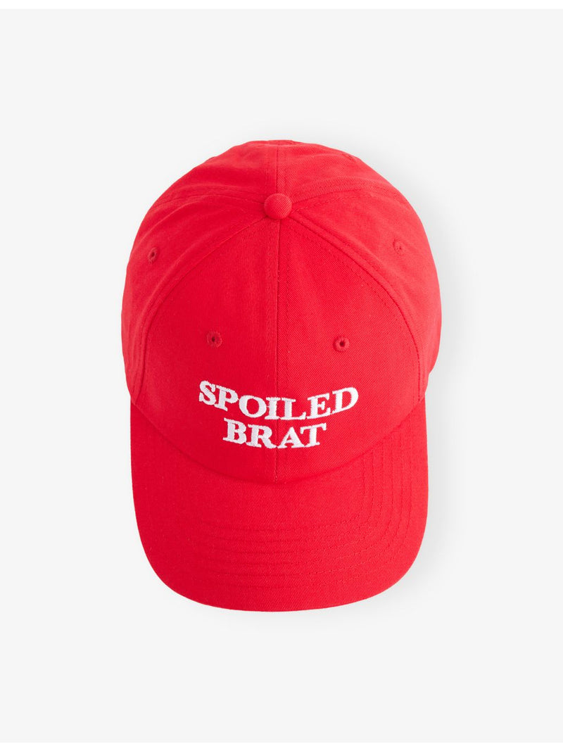 Spoiled Brat embroidered cotton cap - British product