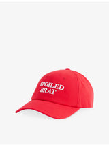 selfridges Until Further Notice Spoiled Brat Embroidered Cotton Cap- Buy online at McGrocer