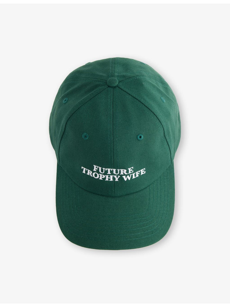 UNTIL FURTHER NOTICE Future Trophy Wife embroidered cotton cap (British brand)