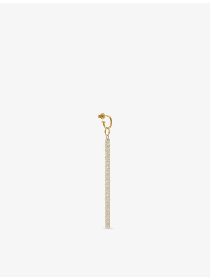 Beatriz Palacios gold-plated sterling silver single earring, imported from the UK