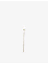 selfridges Beatriz Palacios Folklore Borla Charm Gold-Plated Sterling-Silver Single Earring- Buy online at McGrocer