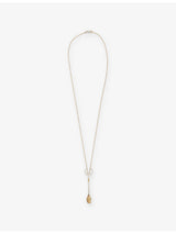 selfridges Beatriz Palacios Holding Hands Gold-Plated Sterling-Silver Pendant Necklace- Buy online at McGrocer