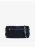 Zadig Voltaire Rocky II denim cross-body bag, imported from the UK
