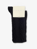 FALKE knee-high wool-blend socks, imported from the UK