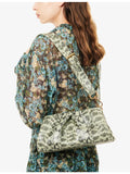 Dries Van Noten snake-effect small pouch, UK version